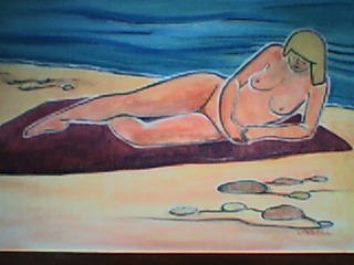 modern paintings of nudes